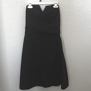 Strapless black mink dress, Perfect condition